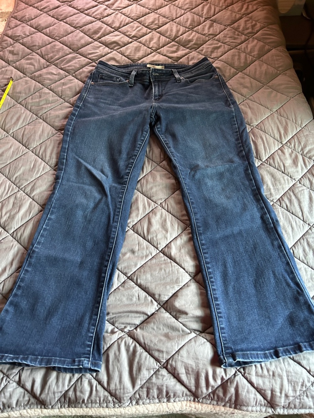 Levi's Women's Dark Blue Flared Jeans